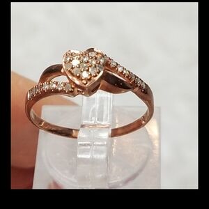 Diamond Heart Ring